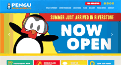 Desktop Screenshot of penguswimschool.com